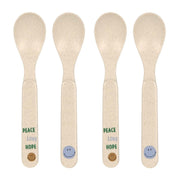 Lässig® Žlica 4 kos Happy Rascals Smile Sky Blue Lässig