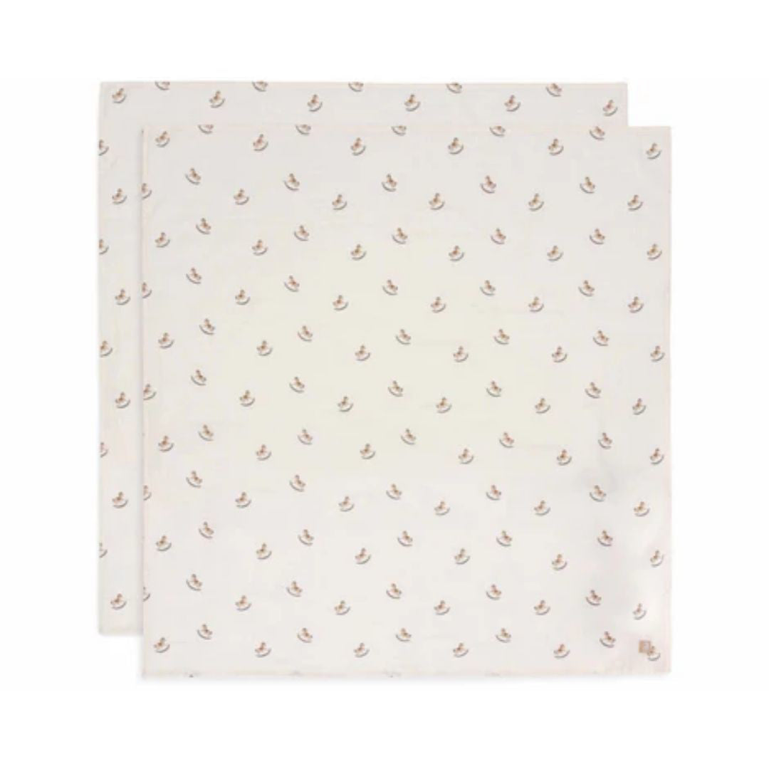 Jollein® Komplet 2 povijalnih pleničk Nostalgic Ride 115x115 Jollein