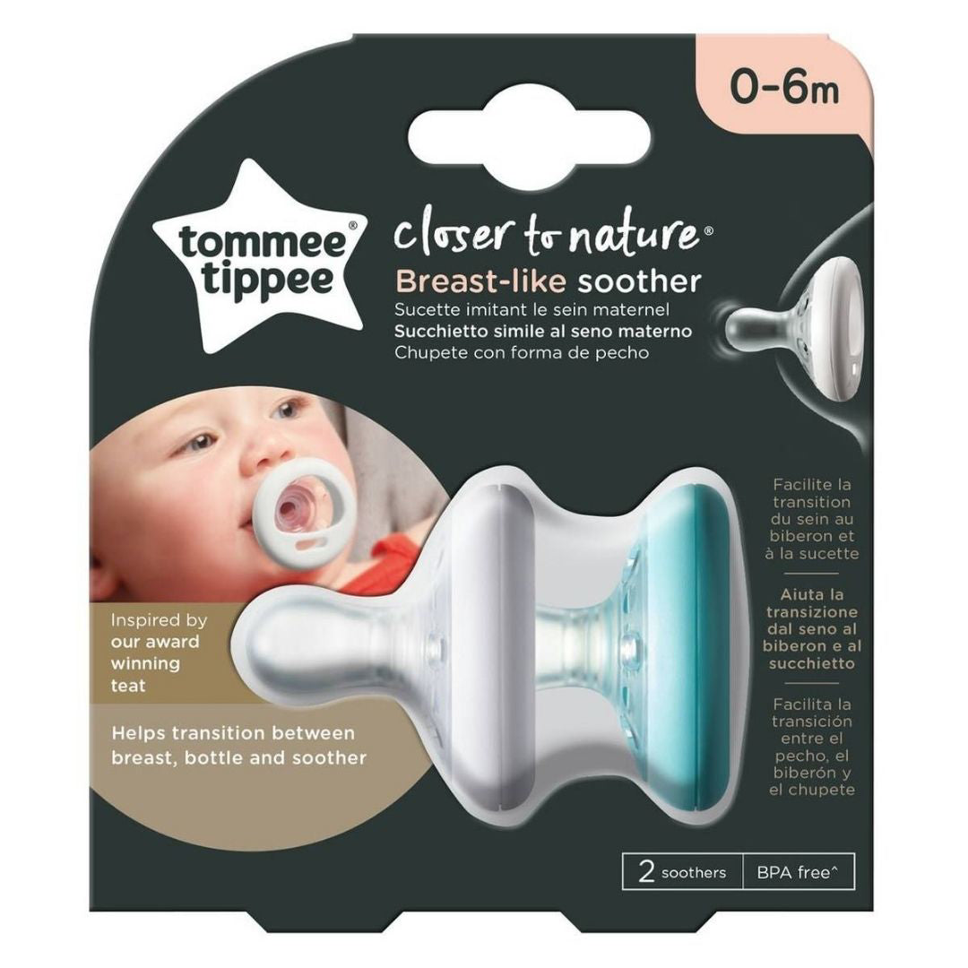 Tommee Tippee® Tolažilna duda iz silikona 2v1 Tommee Tippee