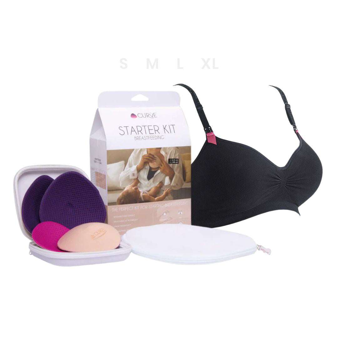 Cache Coeur® Set za dojenje Black S Cache Coeur