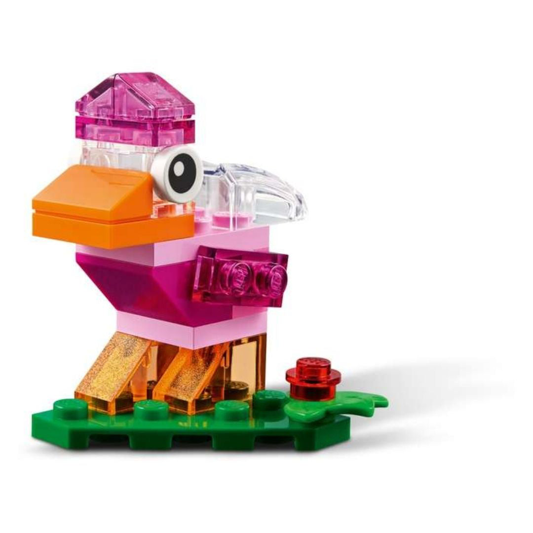 Lego® CLASSIC Ustvarjalne prosojne kocke Lego