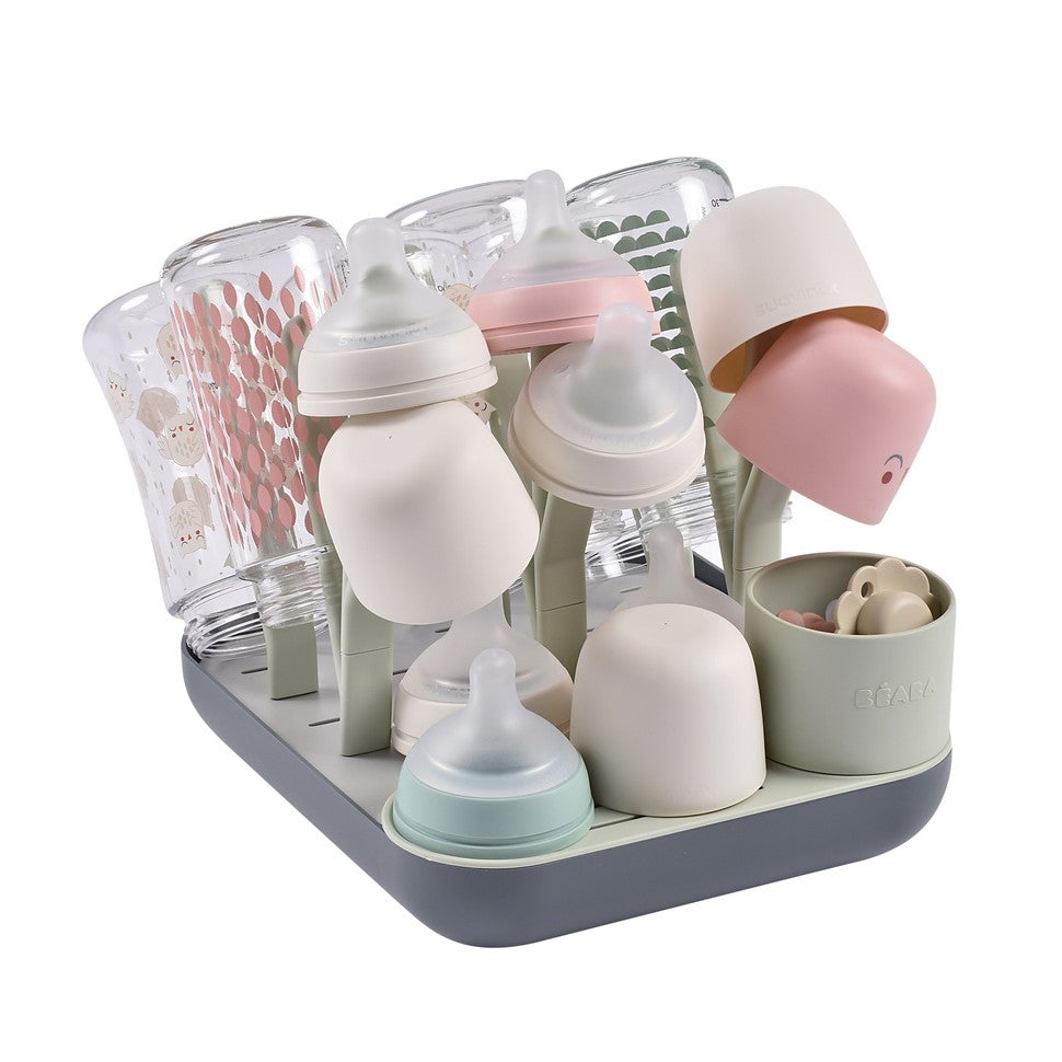 Béaba® Forest odcejalnik za stekleničke Misty Green / Mineral Béaba