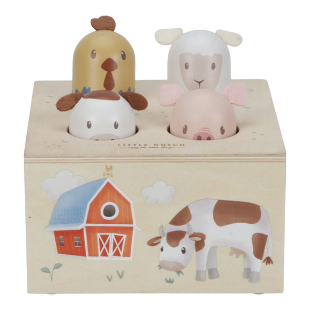 Little Dutch® "Pop up" lesena igrača Little Farm Little Dutch
