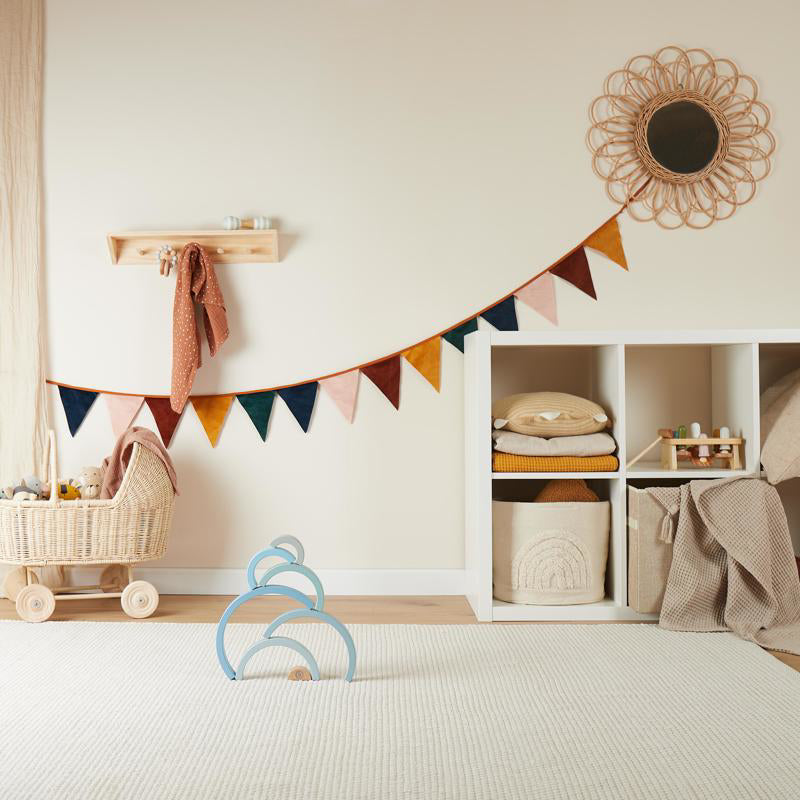 Bieco® Lesena mavrica Blue Bieco