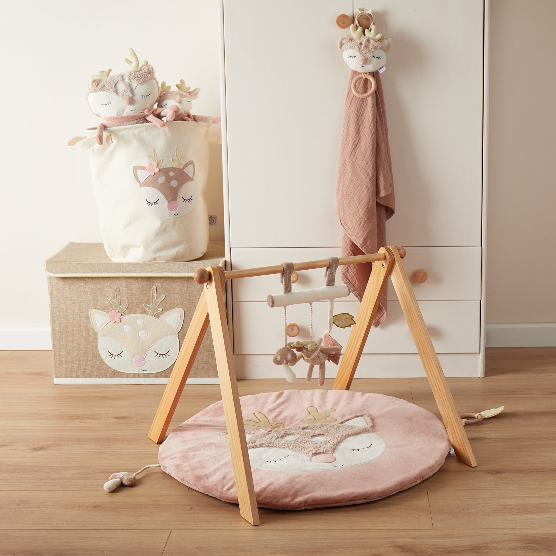 Bieco® Zabojnik za shranjevanje igrač Srnica Bieco