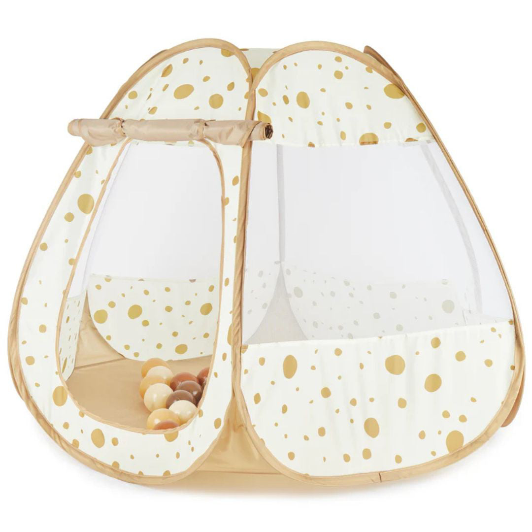 Bieco® Igralni šotor s 50 žogicami Dots Bieco