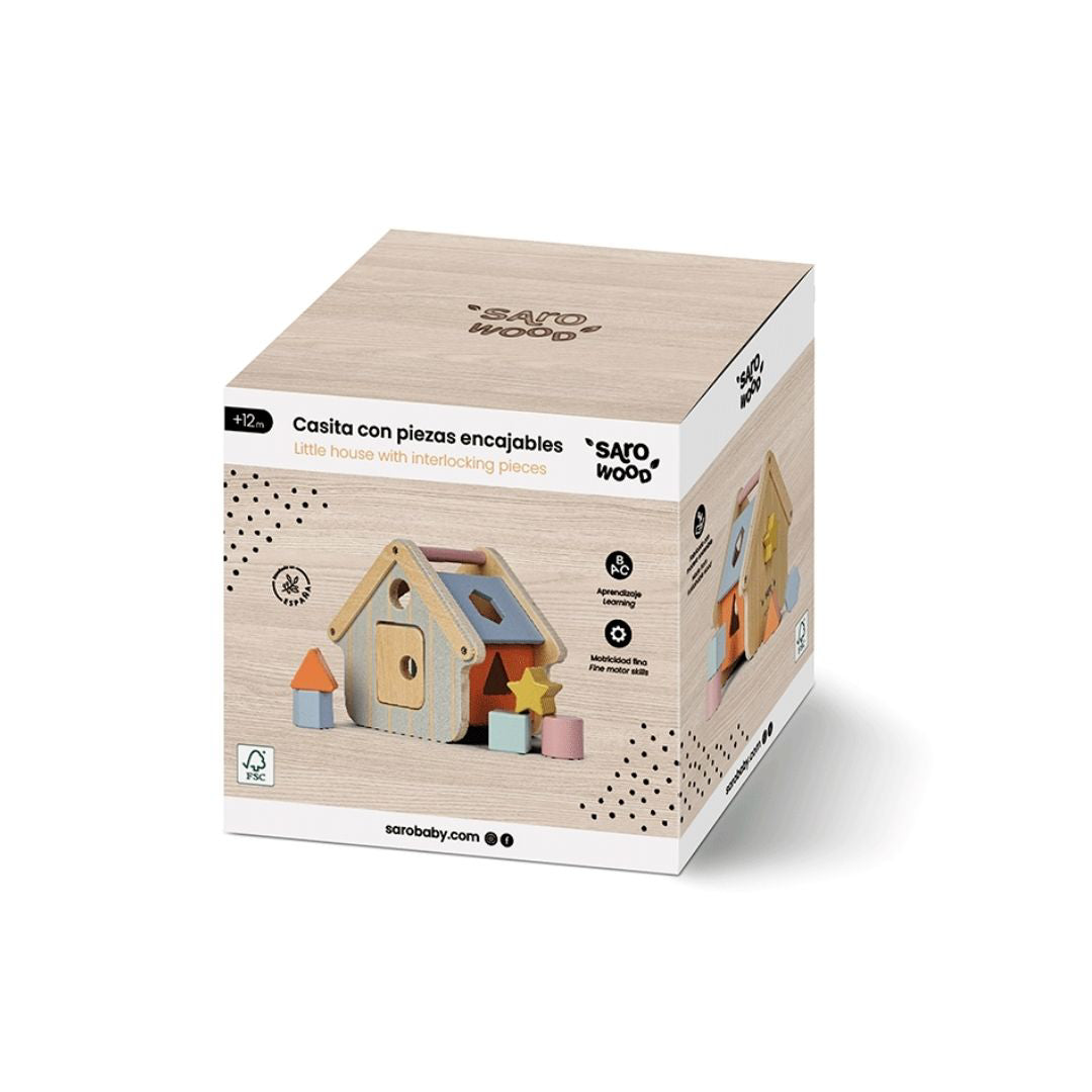 Saro Baby® Aktivnostna hiška z oblikami Saro Baby