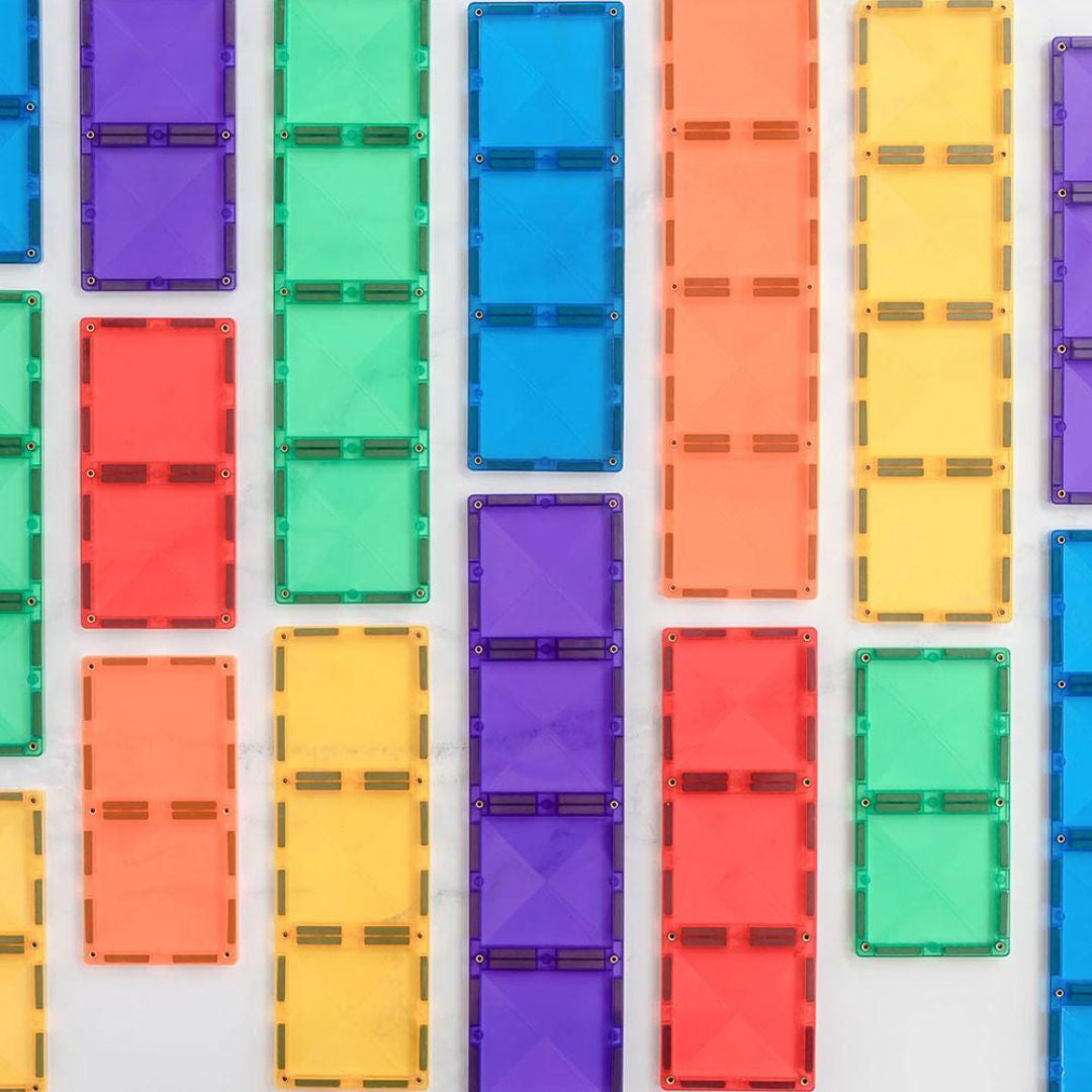 Connetix® Magnetne ploščice Rainbow Rectangle Pack 18-delni Connetix