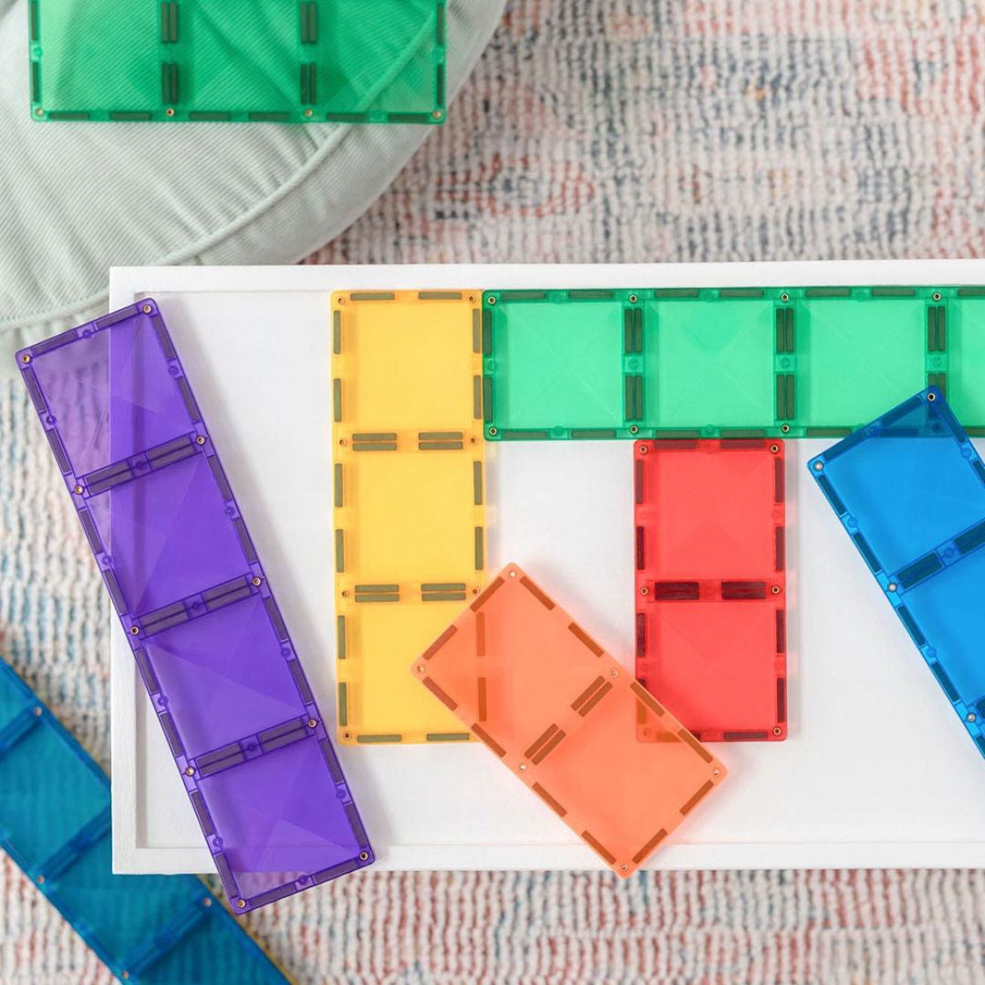 Connetix® Magnetne ploščice Rainbow Rectangle Pack 18-delni Connetix