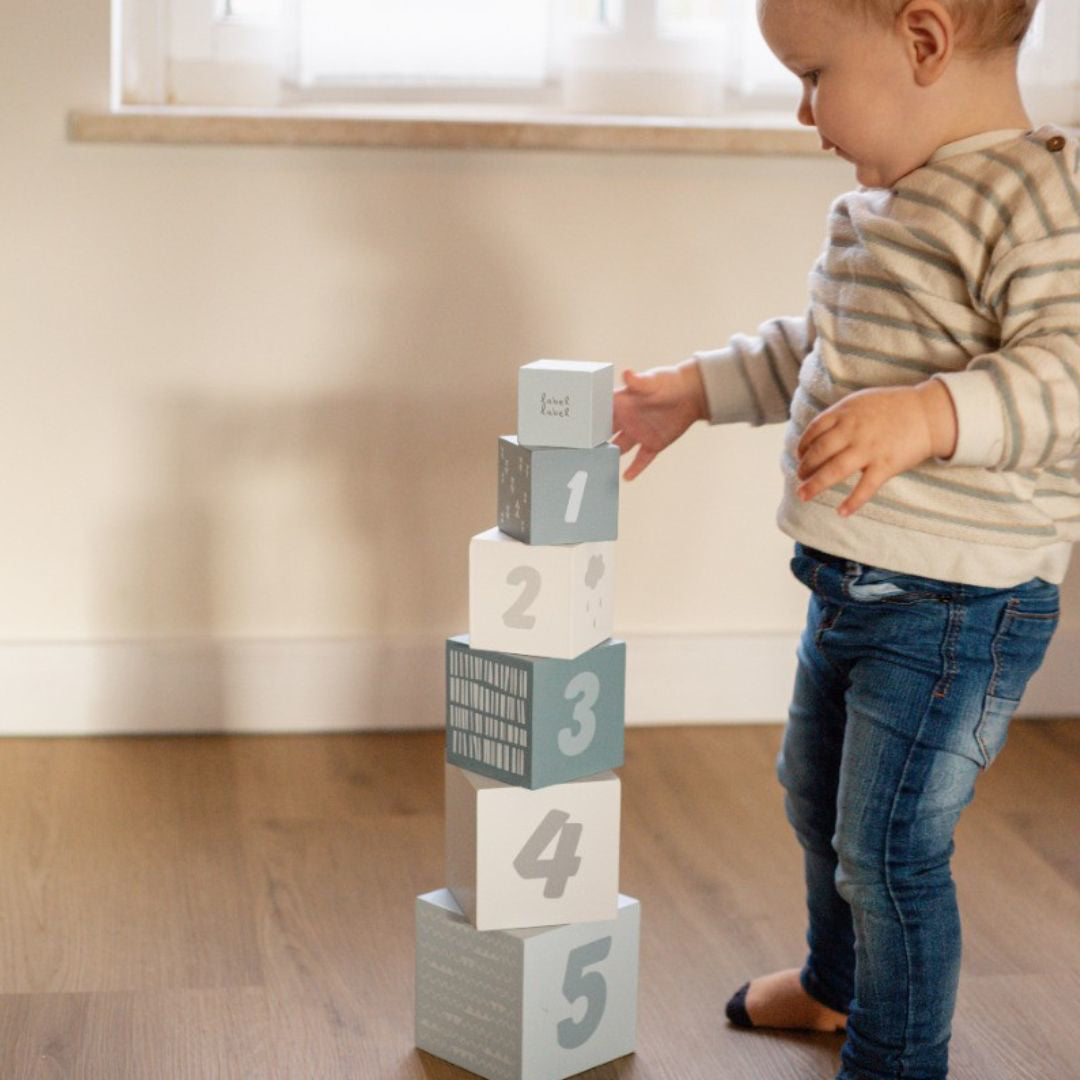 Label Label® Kocke s številkami Blue Label Label