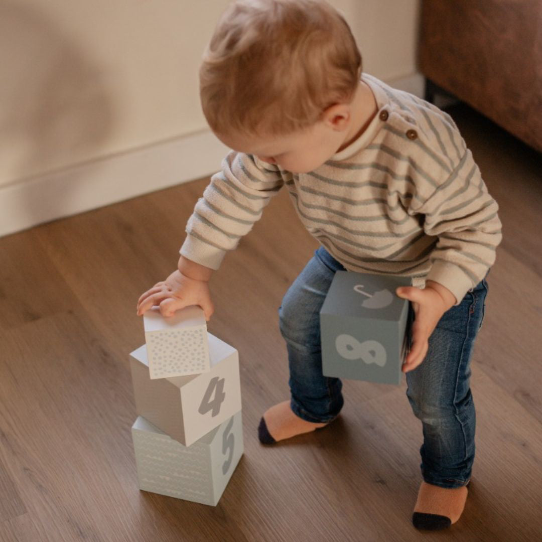 Label Label® Kocke s številkami Blue Label Label