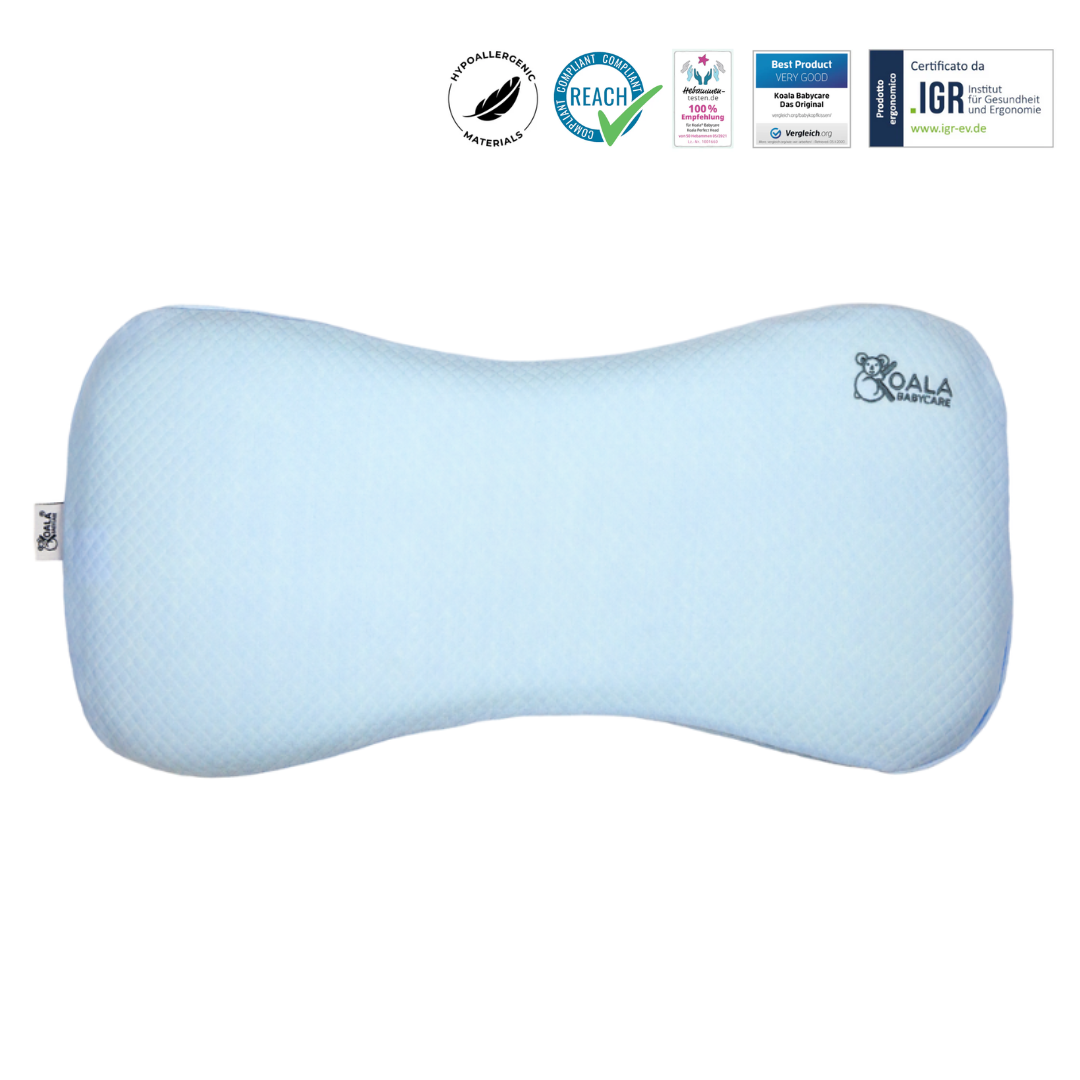 Koala Babycare® Moj prvi vzglavnik Perfect Head Maxi AIR Blue Koala Babycare