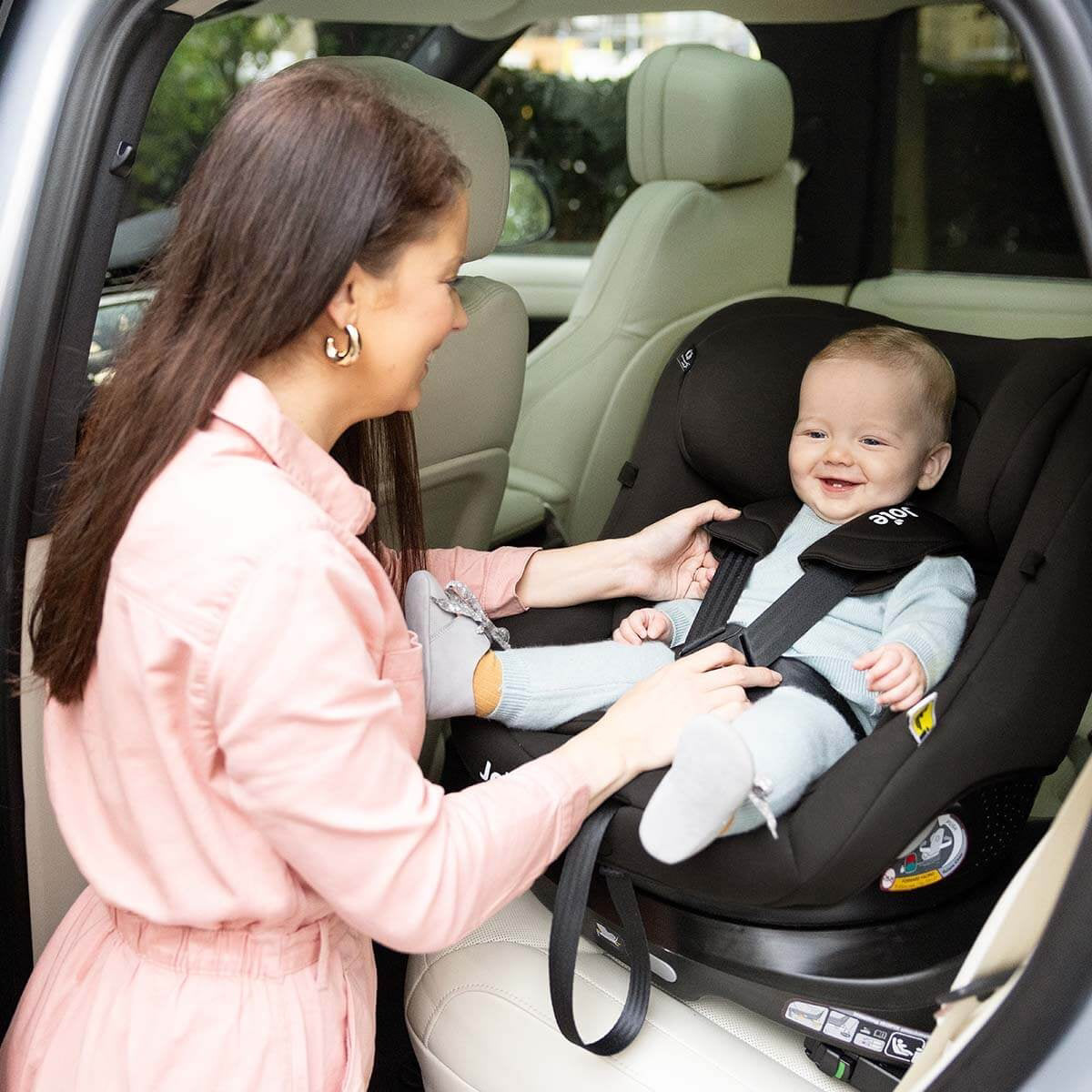 Joie® Otroški avtosedež i-Pivot™ 360 i-Size (40-105 cm) Thunder Joie