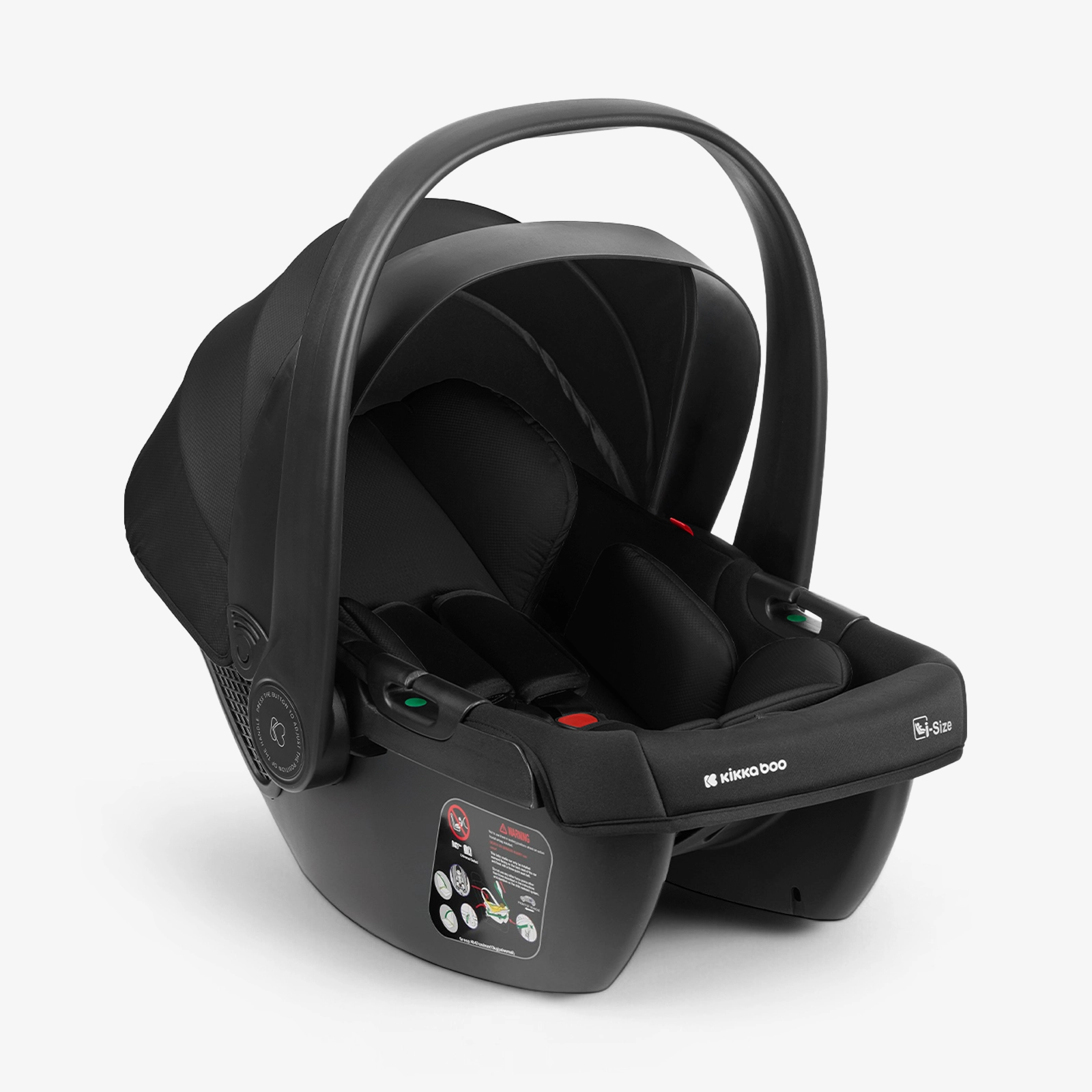 KikkaBoo® Otroški voziček s košaro 3v1 Modena Black KikkaBoo