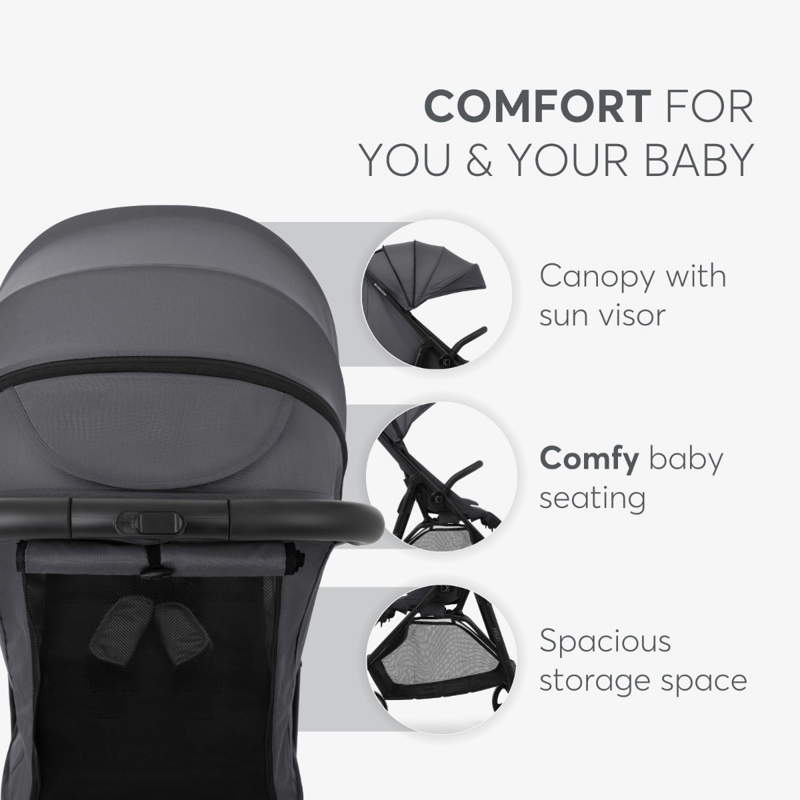 KikkaBoo® Otroški voziček Alexa Peach KikkaBoo