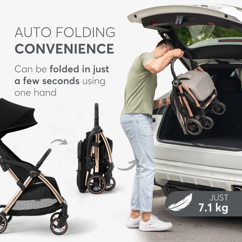 KikkaBoo® Otroški voziček Eden Army Green KikkaBoo