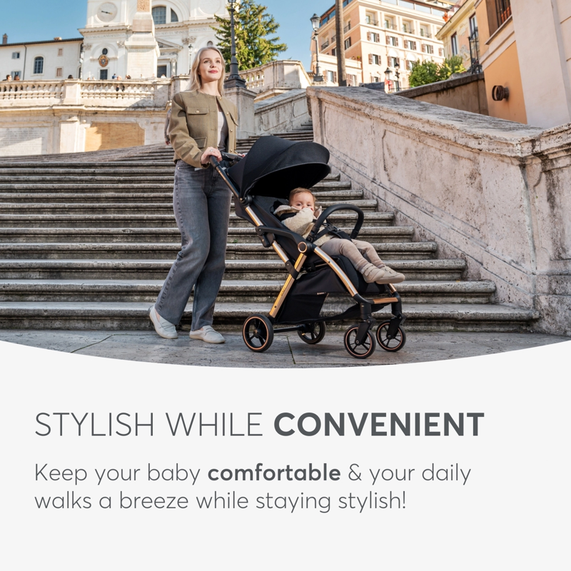 KikkaBoo® Otroški voziček Eden Army Green KikkaBoo