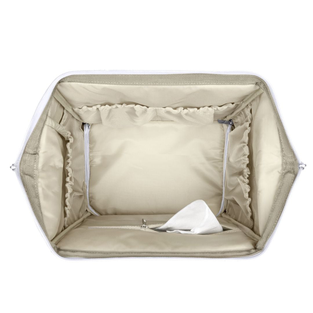 KikkaBoo® Previjalni nahrbtnik Siena Luxe Secret Garden Beige KikkaBoo