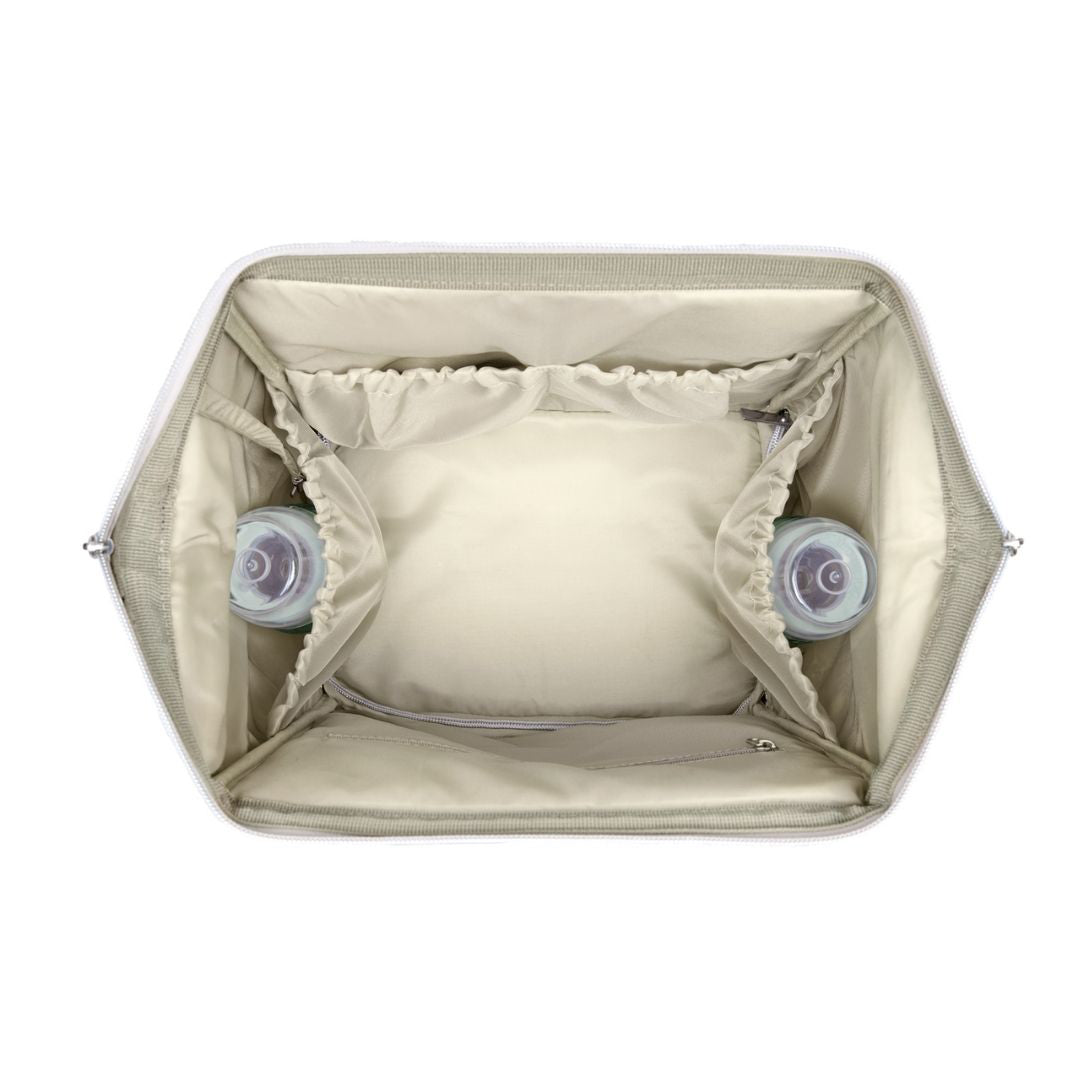 KikkaBoo® Previjalni nahrbtnik Siena Luxe Secret Garden Deep Green KikkaBoo