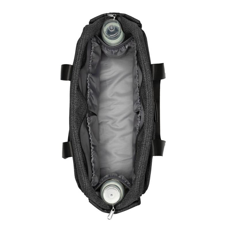 KikkaBoo® Previjalna torba Chelsea Black 2025 KikkaBoo