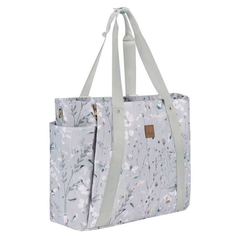 KikkaBoo® Previjalna torba Florence Dreamy Fields Grey KikkaBoo