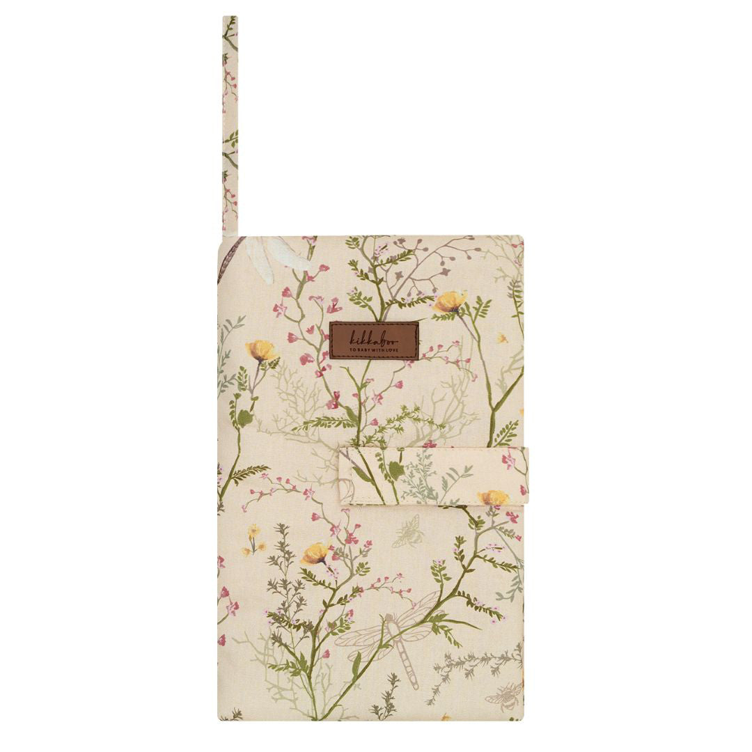 KikkaBoo® Torbica za plenice Secret Garden Beige KikkaBoo