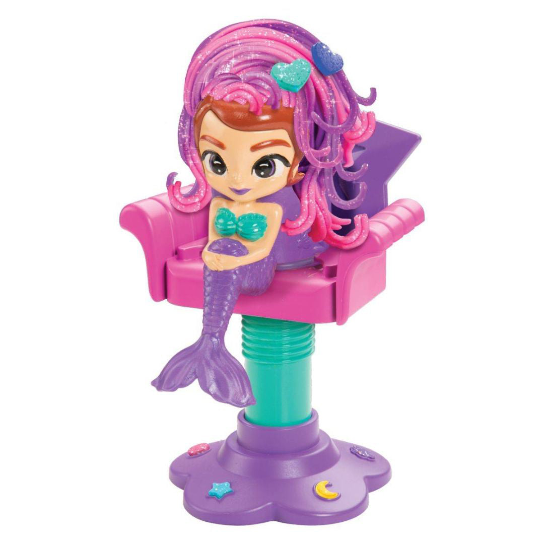 CrazArt® Otroški plastelin frizerski salon za morske deklice Softee Dough CrazArt