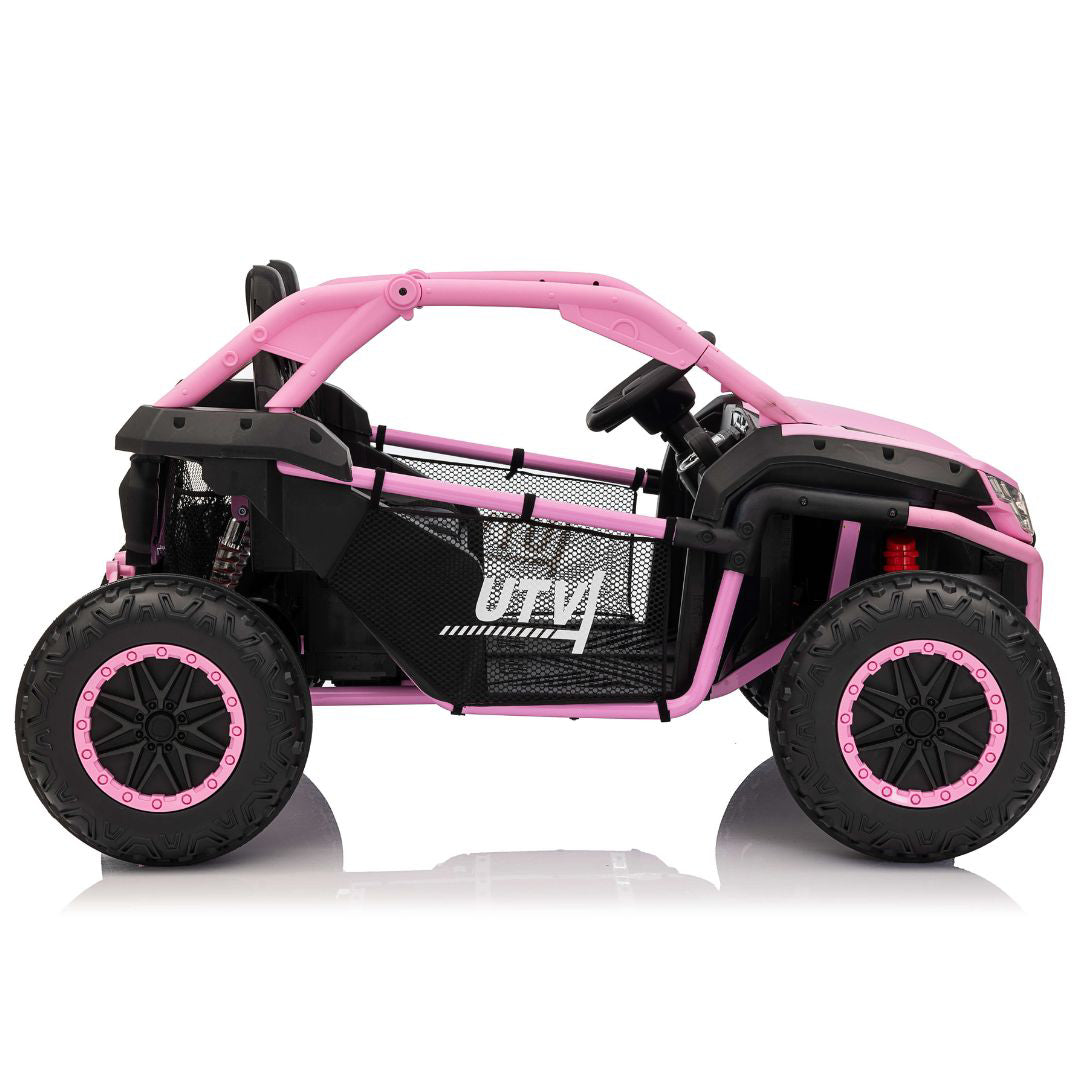 KikkaBoo® Avto na akumulator Candy Buggy Pink + 12V/10AH KikkaBoo