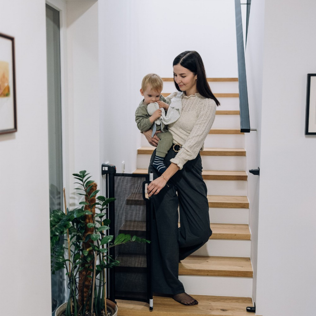 FreeON® Zložljiva varnostna ograja Sigma Black FreeON