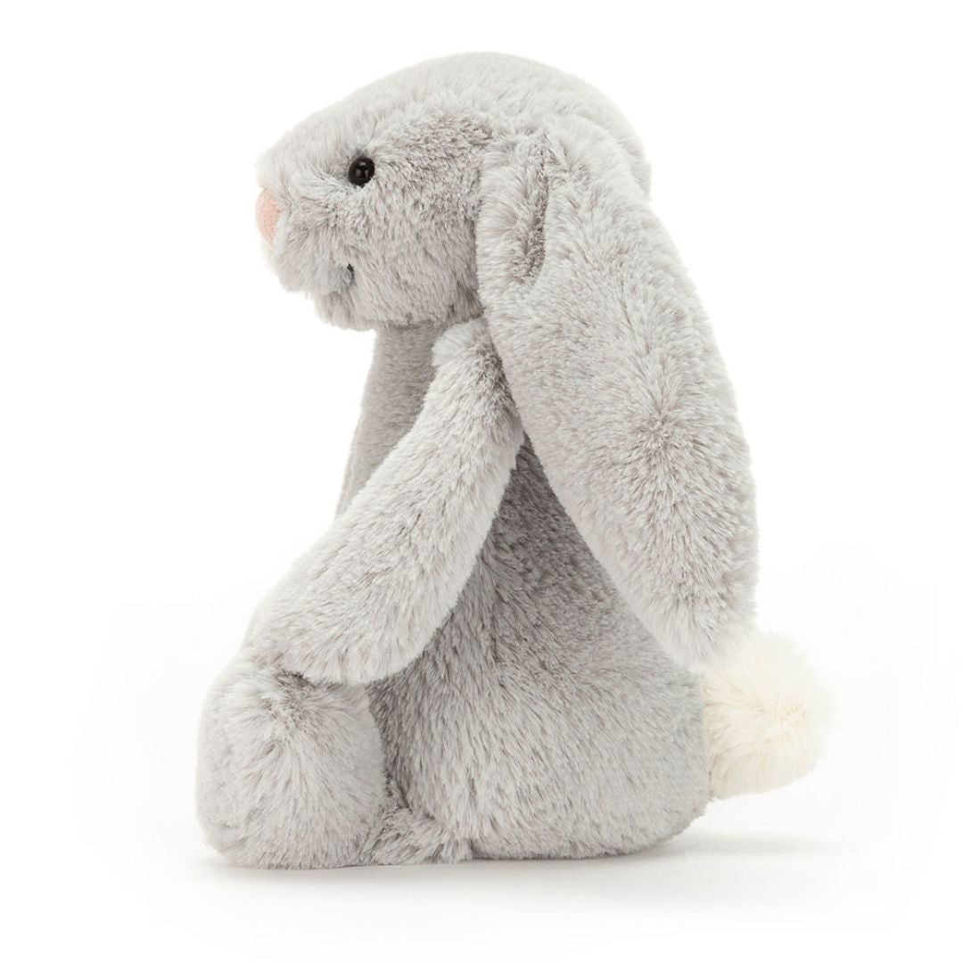 Jellycat® Plišasti zajček Bashful Silver Small 18cm Jellycat