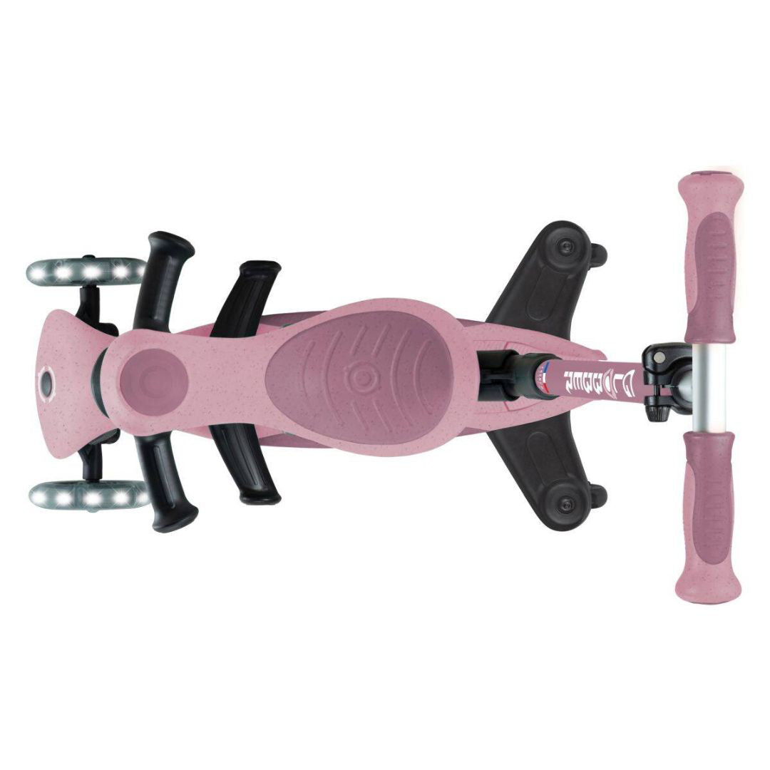 Globber® Zložljivi otroški skiro GO UP deluxe 360° s svetlečimi kolesi Berry Globber