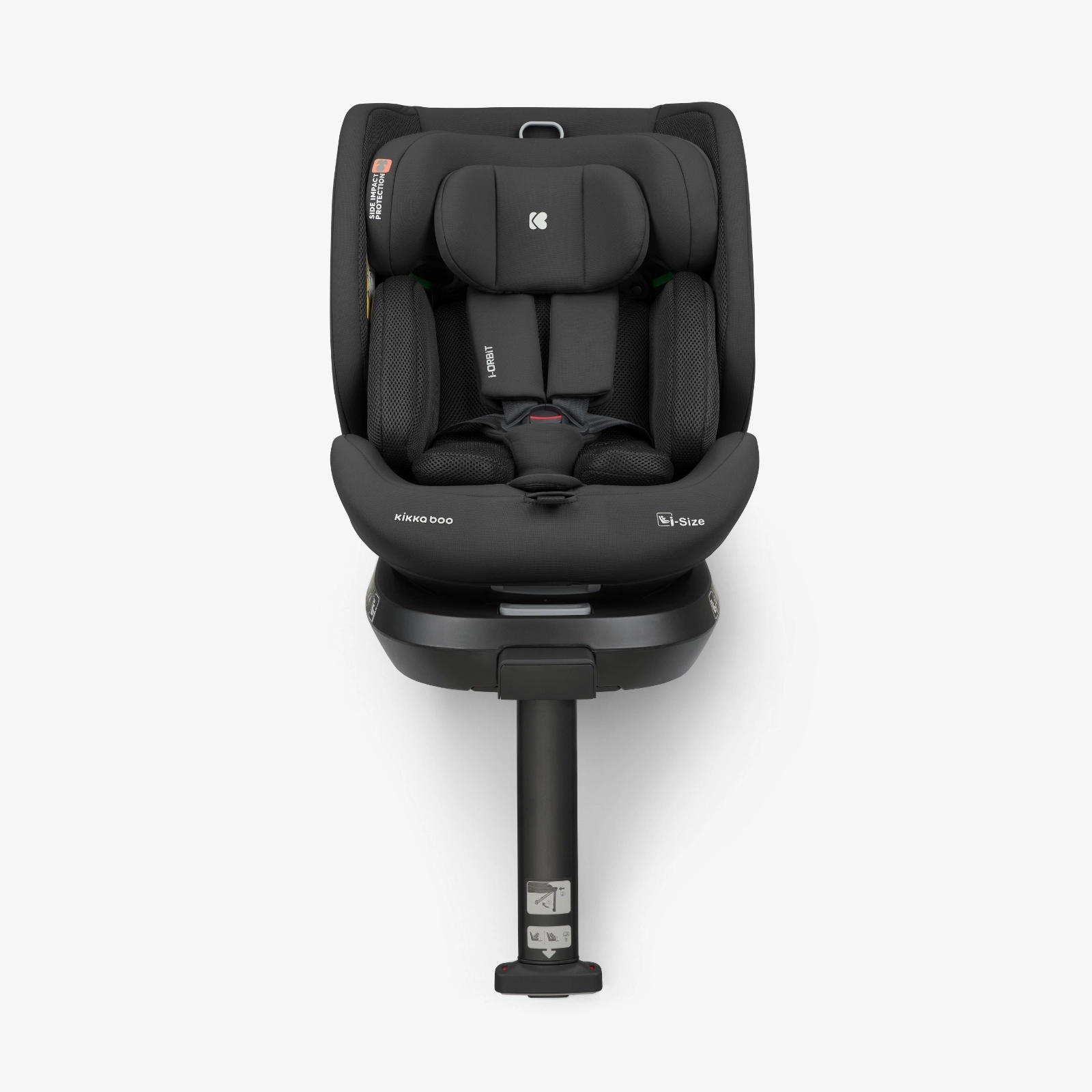 KikkaBoo® Otroški avtosedež 360° i-Orbit i-SIZE (40-150 cm) Black 2025 KikkaBoo