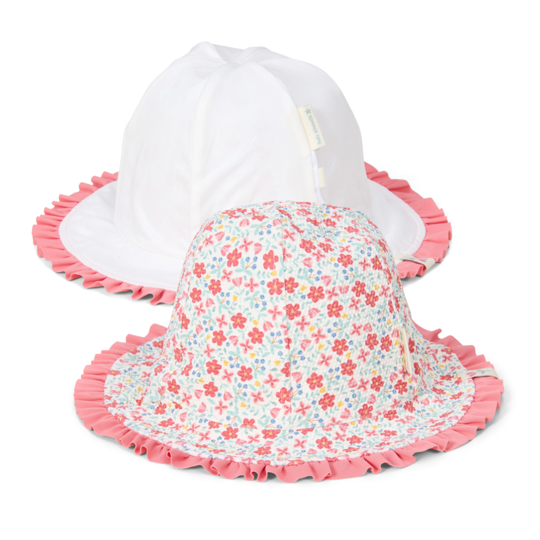 Little Dutch® Obojestranski klobuček Sunny Flowers 2-4 L Little Dutch