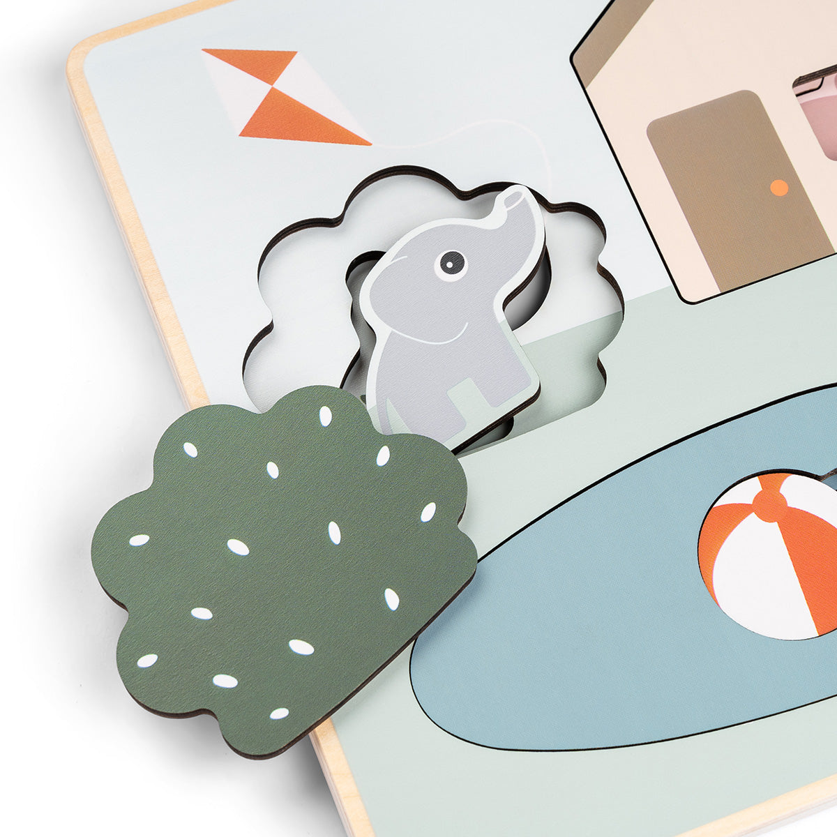 Done by Deer® Lesena sestavljanka Deer Friends Done by Deer