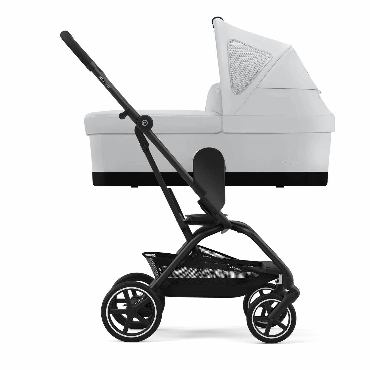 Cybex® Otroški voziček Eezy S Twist+2 Fog Grey (Black Frame) Cybex