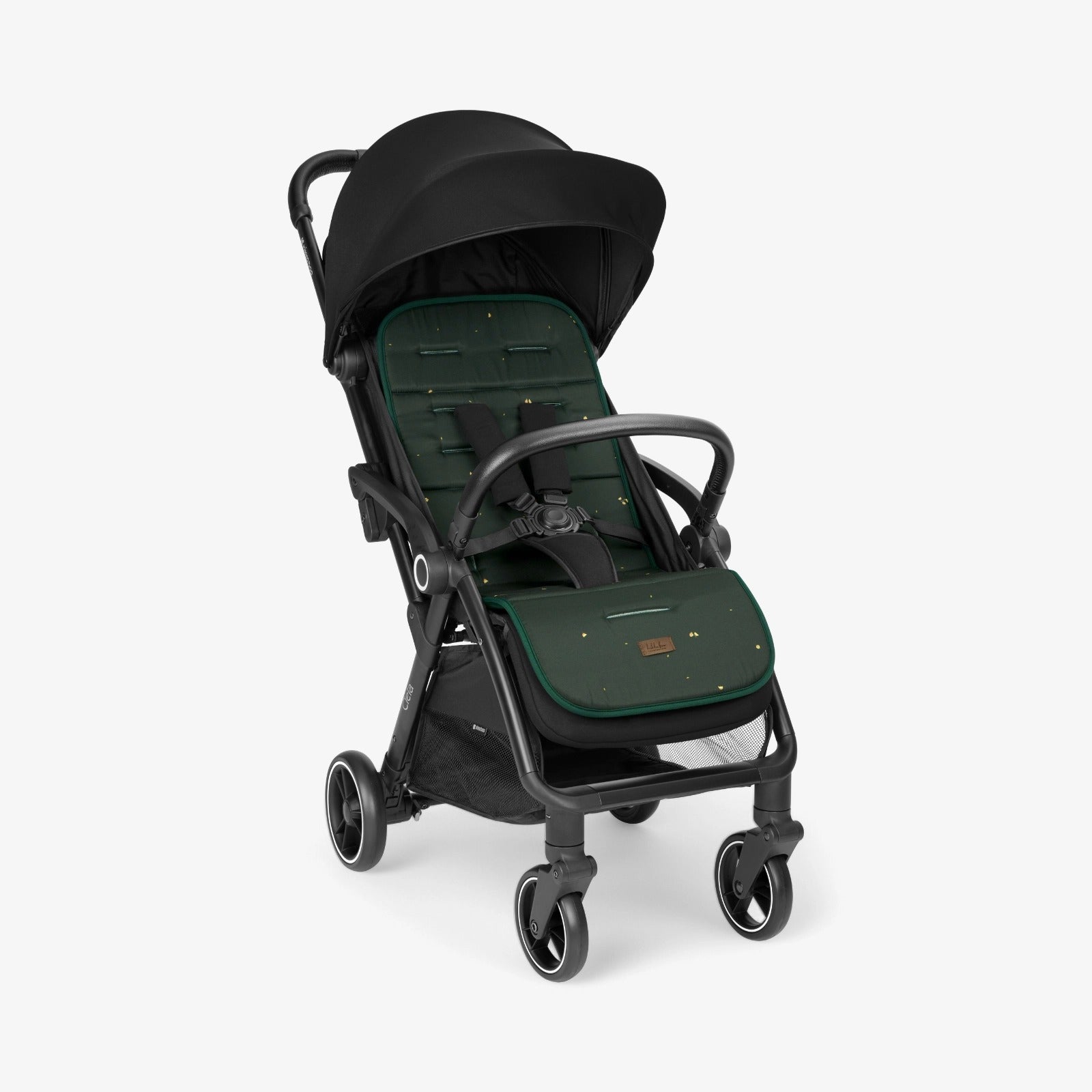 KikkaBoo® Univerzalna podloga za voziček Secret Garden Deep Green KikkaBoo