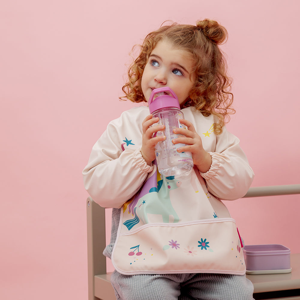 Miniland® Steklenička s slamico 450ml Fantasy Miniland