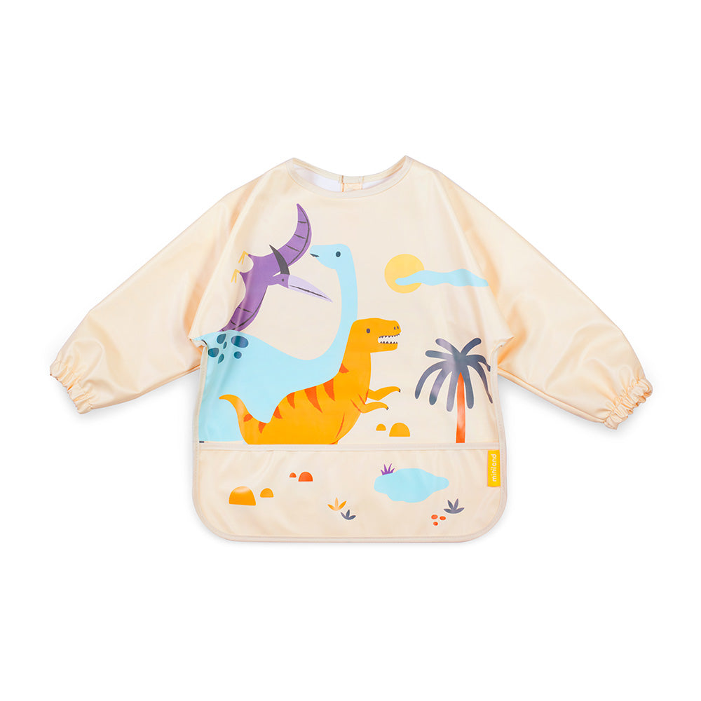 Miniland® Otroški slinček z rokavi Jurassic Miniland