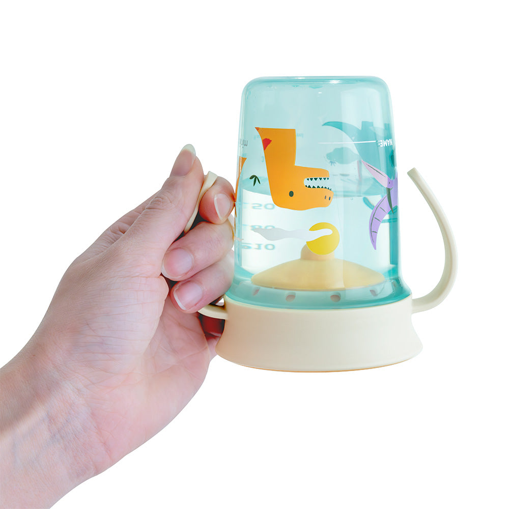 Miniland® Lonček za učenje pitja 360° 270ml Jurassic Miniland