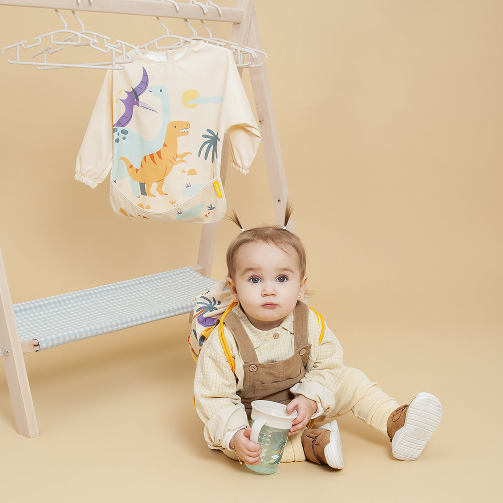 Miniland® Lonček za učenje pitja 360° 270ml Jungle Miniland