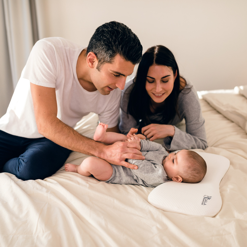 Koala Babycare® Moj prvi vzglavnik Perfect Head Maxi AIR Grey Koala Babycare