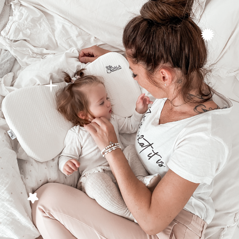 Koala Babycare® Moj prvi vzglavnik Perfect Head Maxi AIR Grey Koala Babycare