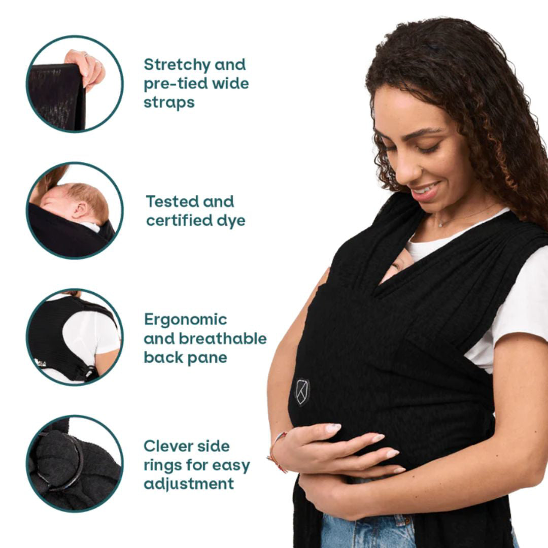 Koala Babycare® Trak za nošenje Cuddle Band Black Koala Babycare