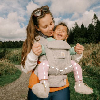 Ergobaby® Nosilka Omni Deluxe Mesh Graphite Grey Ergobaby