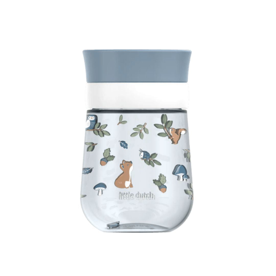 Little Dutch® Skodelica za učenje pitja 360° Forest Friends 300ml Little Dutch