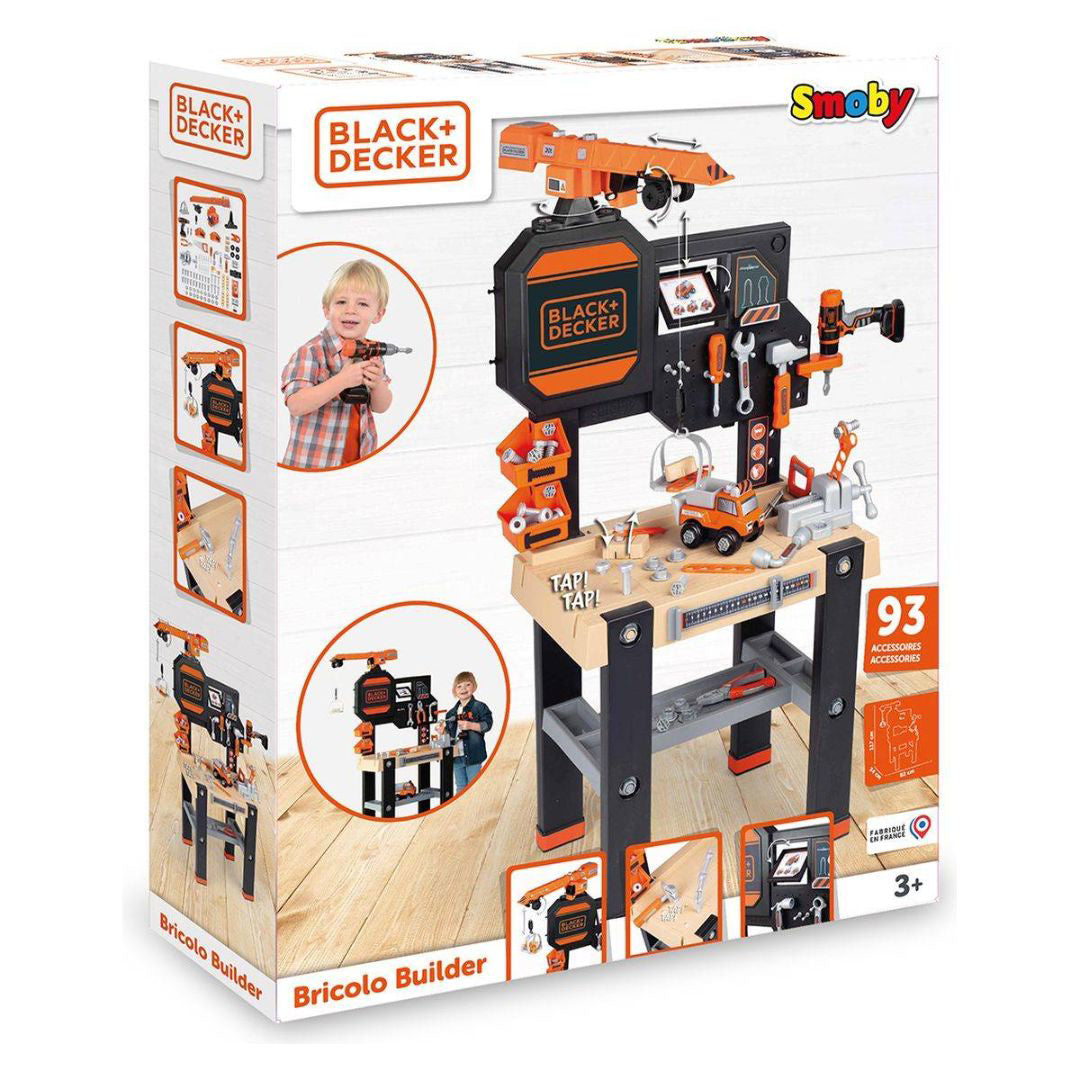 Smoby® Otroška delovna miza Black & Decker Smoby