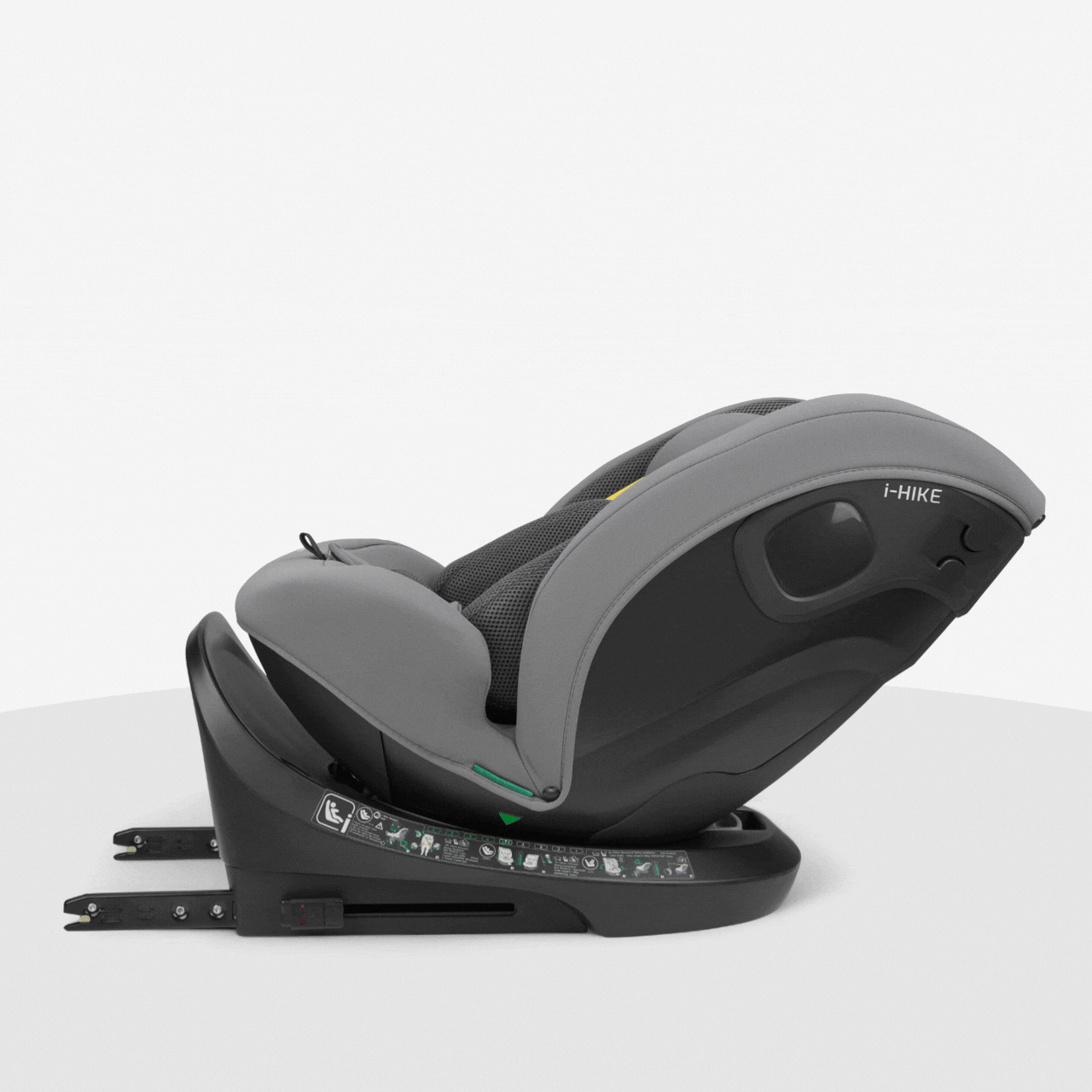 KikkaBoo® Otroški avtosedež 360° i-Hike i-SIZE (40-150 cm) Light Grey 2025 KikkaBoo