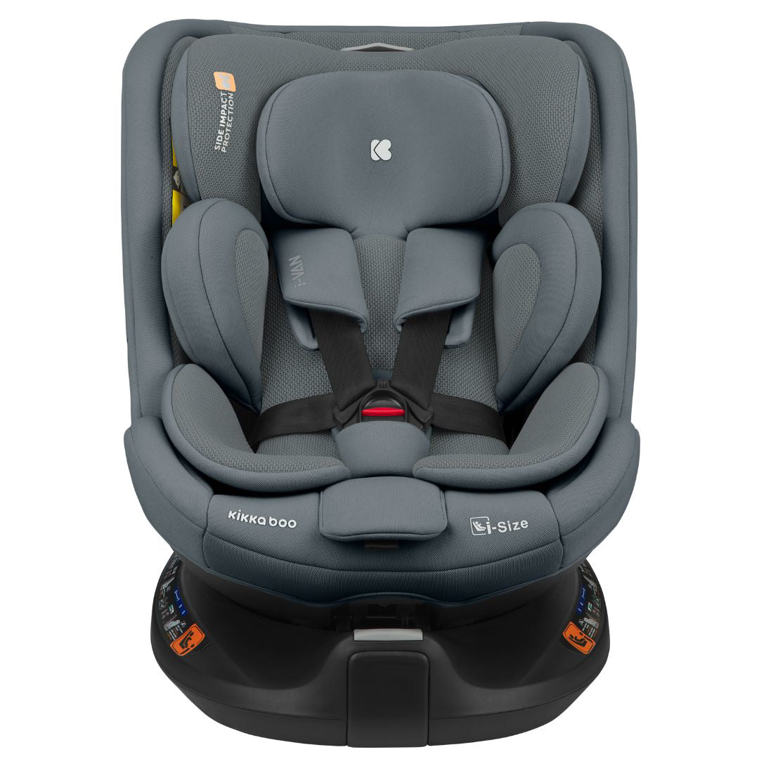 KikkaBoo® Otroški avtosedež 360°i-Van i-SIZE (40-150 cm) Dark Grey KikkaBoo
