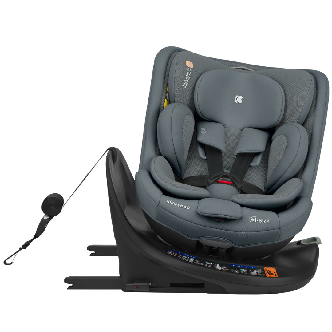 KikkaBoo® Otroški avtosedež 360°i-Van i-SIZE (40-150 cm) Dark Grey KikkaBoo