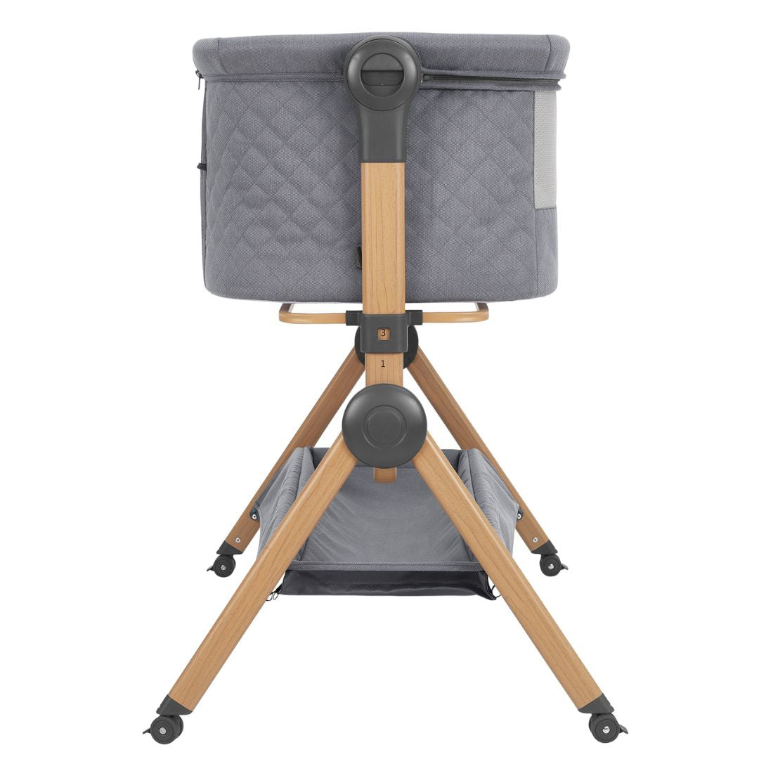 KikkaBoo® Obposteljna posteljica in stolček za hranjenje 2v1 Sleat Me Grey KikkaBoo